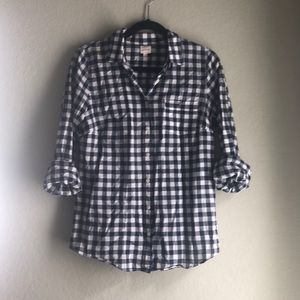 J. Crew Gingham Shirt
